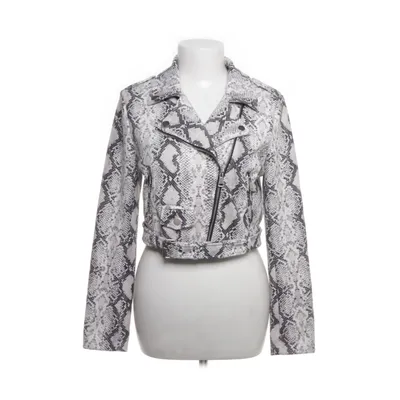 Bikerjack (Wit, Turquoise, Grijs) van Tally Weijl Elastaan, Polyester