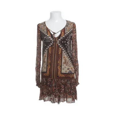 Klänning (Brun, Flerfärgad) från Motivi Ull, Viskos