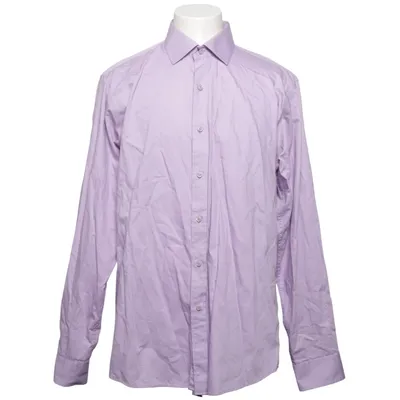 Shirt (Lila) van Dressmann Premium Collection Katoen