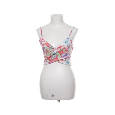 Crop top (Print Wrap Crop Top) från NLY One Elastan, Polyester