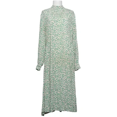Robe (Vert, Beige) de Ganni Viscose