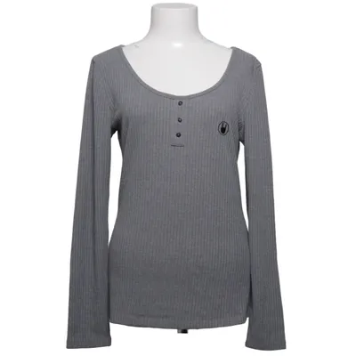 T-shirt manches longues (Gris) de EMP Élasthane, Polyester, Viscose