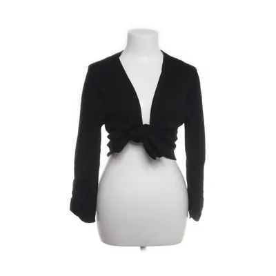 Cardigan (Black) from August Silk Nylon, Silk, Viscose