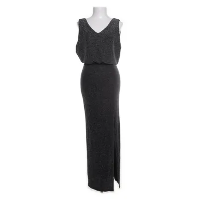 Maxi jurk (Zwart, Zilver) van VILA Clothes Polyamide, Elastaan