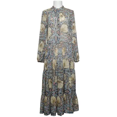 Robe longue (Bleu, Beige, Multicolore) de Morris & Co x H&M