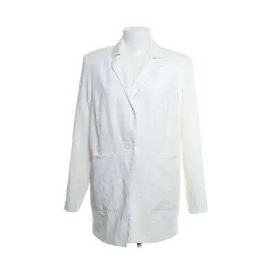 Blazer (Wit) van Hoss x NA-KD Elastaan, Polyester, Viscose