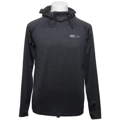 Capuchon sweater (Grijs) van Xrcise Elastaan, Polyester