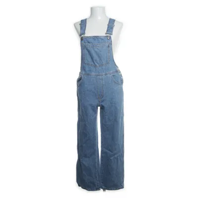Tuinbroek (Blauw) van Mango Denim Katoen