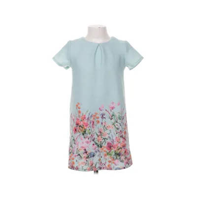 Klänning (Blå, Flerfärgad) från Next Elastan, Polyester