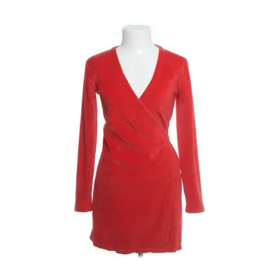 Omlottklänning (Samtkleid Mohn rot elastisch wunderschön auch als lange wickeljacke) från Mix by Björn Borg Bomull, Polyester