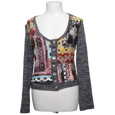 Cardigan (Grå, Flerfarvet) fra Heart Elastan, Polyamid, Polyester, Viscose