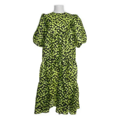 Klänning (Svart, Grön) från Cras Polyester