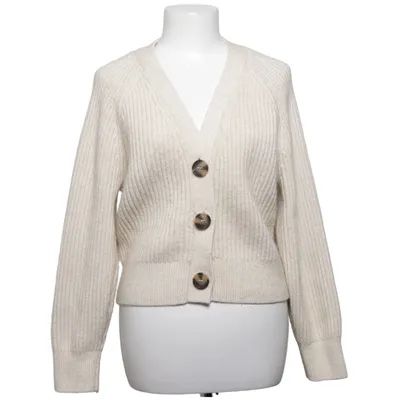 Cardigan (Beige) from H&M Polyester, Acrylic, Wool