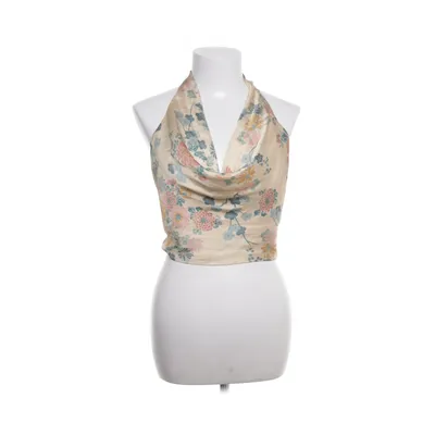 Haltertop (Beige, Meerkleurig) van Zara