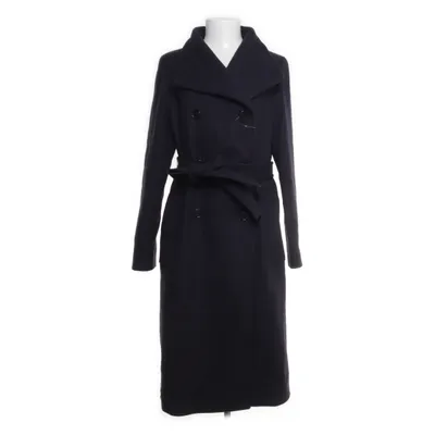 Coat (Blue) from Hugo Boss Cotton, Cupro, Polyamide, Wool