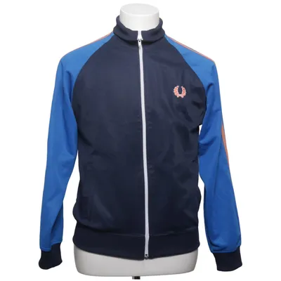 Trainingsjack (Blauw, Oranje, Meerkleurig) van Fred Perry Katoen, Polyester