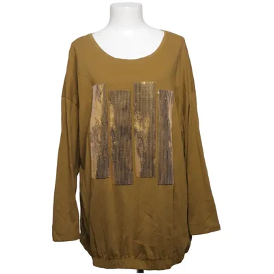 Lange mouwen shirt (Geel) van Bonprix Katoen