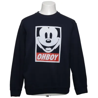 Collegetröja (Blå) från Fanshirt Bomull, Polyester