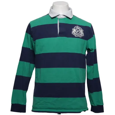 Rugbytrøje (Grøn, Blå) fra Hackett