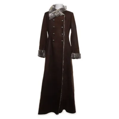 Shearling jacket (Beige) Leather, Fur