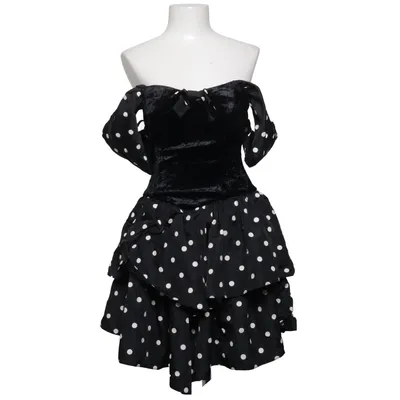 Kleid (Schwarz, Weiß) von Hot Zone by KappAhl Acetat, Polyamid