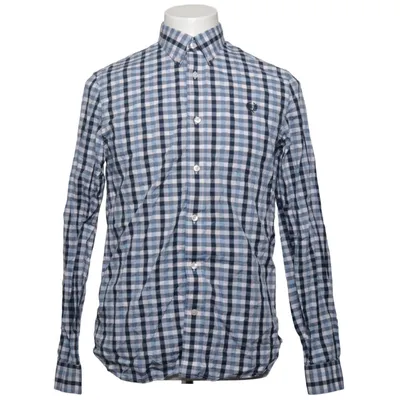 Buttondown-skjorta (Blå, Vit) från Fred Perry