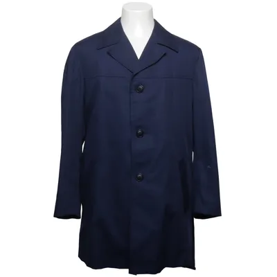 Coat (Blue) from Diolen Cotton, Polyester