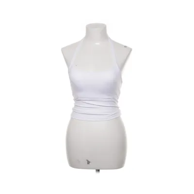 Neckholder Top (Weiß) von Teveo Elasthan, Polyester