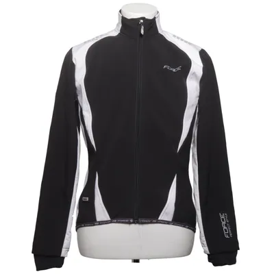 Træningsjakke (Sort, Hvid) fra Force Elastan, Polyester