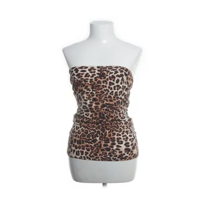 Tube top (Bruin, Meerkleurig) van H&M Basic Katoen, Elastaan