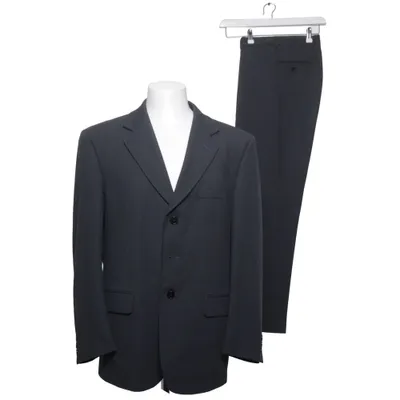 Kostym (Grå) från Giuliano Elastan, Polyester, Ull