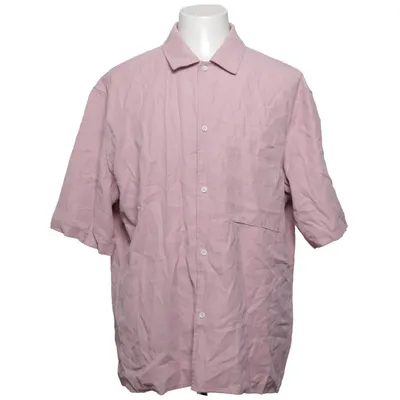 Short sleeve shirt (Pink) from Bershka Polyester, Viscose