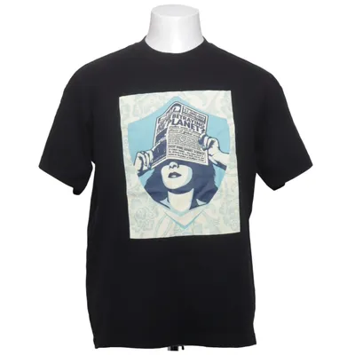 T-shirt (Noir) de Obey Coton recyclé, Polyester recyclé