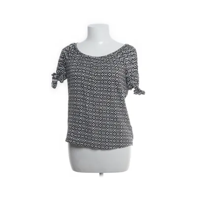 Top (Zwart, Wit) van Janina Elastaan, Viscose