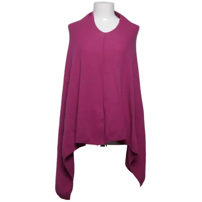 Poncho (Lila) från Merino Cashmere Kashmir, Merinoull, Polyamid, Viskos