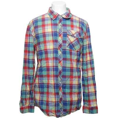 Flannel shirt (Blue, Red, Multicolored) from PL & CO Casual Attire Cotton