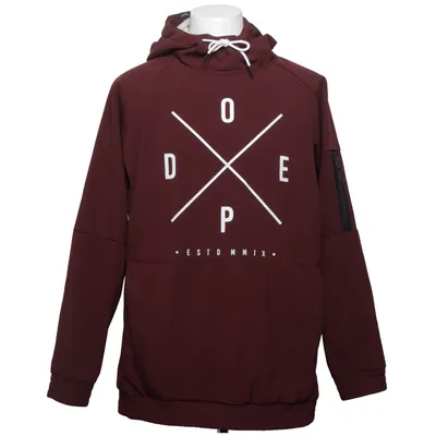 Anorak (Rood) van Dope Elastaan, Polyester
