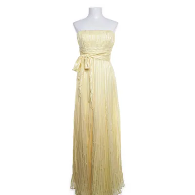 Maxi dress (Yellow) from BCBG Max Azria Silk, Polyester