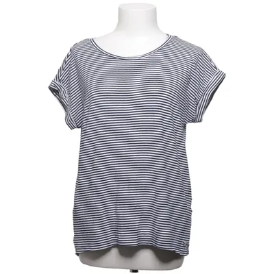 T-shirt (Blå, Vit) från Marine Bomull, Elastan