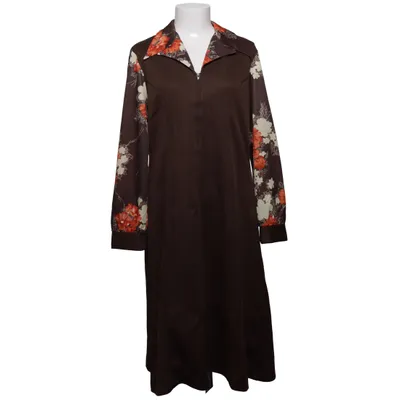 Klänning (Brun, Flerfärgad) från Sears Polyester