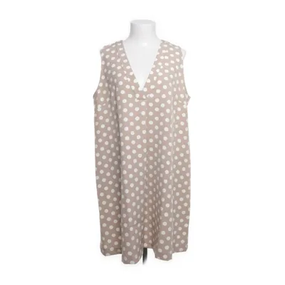 Klänning (Brun, Vit) från Mango Suit Polyester