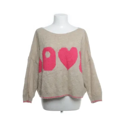 Sweater (Beige, Multicolored) from Miss Goodlife Alpaca wool, Wool