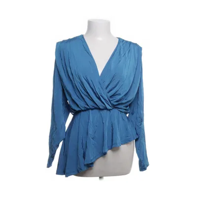 Wickeltop (Blau) von H&M Trend Viskose, Elasthan, Polyester