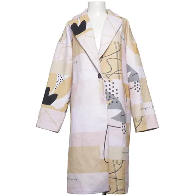 Frakke (Beige, Sort, Pink) fra Molly Bracken Polyester