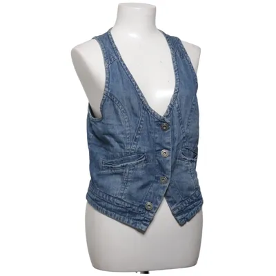 Jeansweste (Blau) von Crossroads Baumwolle