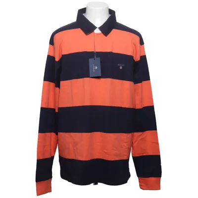 Rugbytrøje (Blå, Orange) fra GANT Bomuld