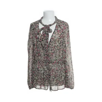 Knytblus (Svart, Flerfärgad) från Dynamite Polyester