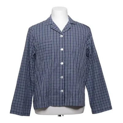 Chemise de pyjama (Bleu, Blanc) de Tekla Coton biologique