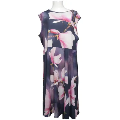 Jurk (Blauw, Roze, Meerkleurig) van M&Co Elastaan, Polyester