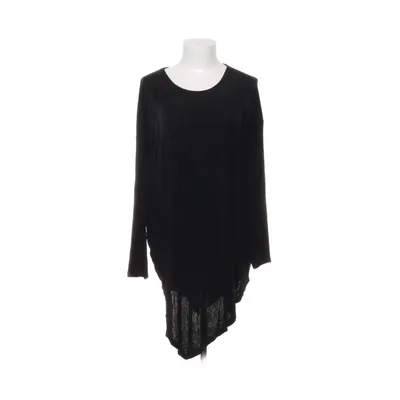 Långärmad t-shirt (Svart) från Hopsack Acetat, Elastan